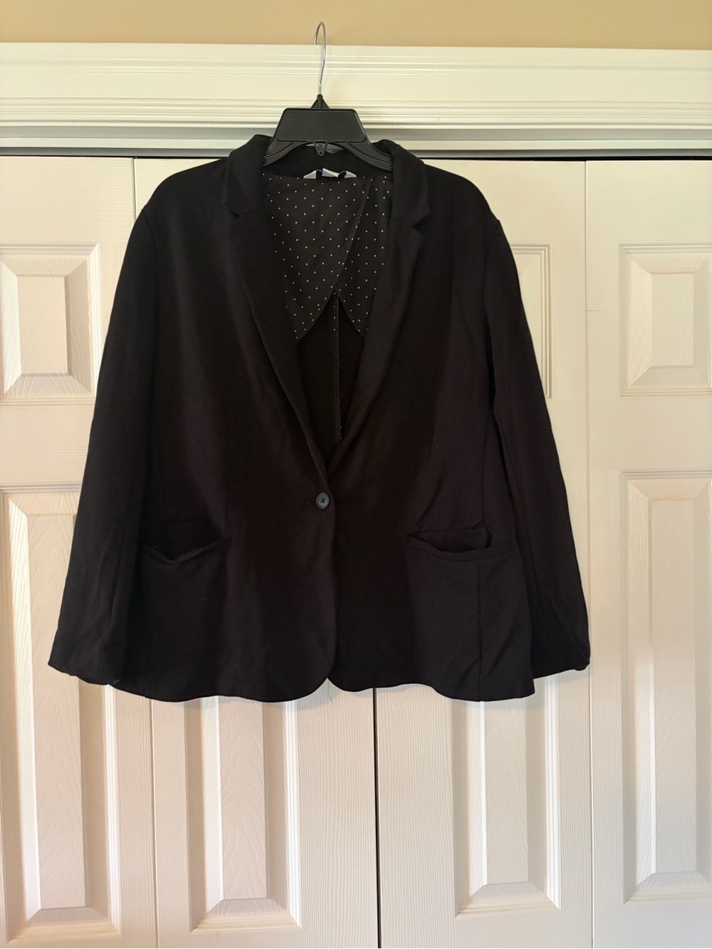 Old Navy Black Single-Button Women's Blazer